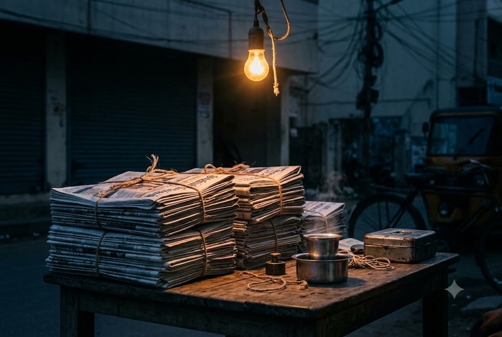 Chennai Voice — A city news desk that publishes all day, from one back office.